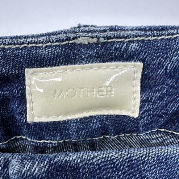 Mother Women's The Looker Ankle Chew Breaking The Law Designer Jeans W30-31/L27 - Picture 5 of 15